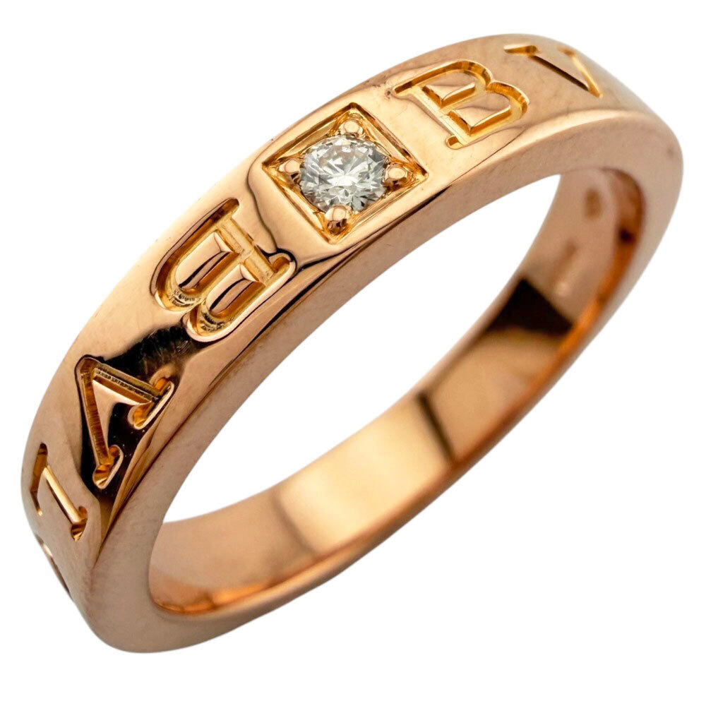 BVLGARI 18k Gold Diamond Ring